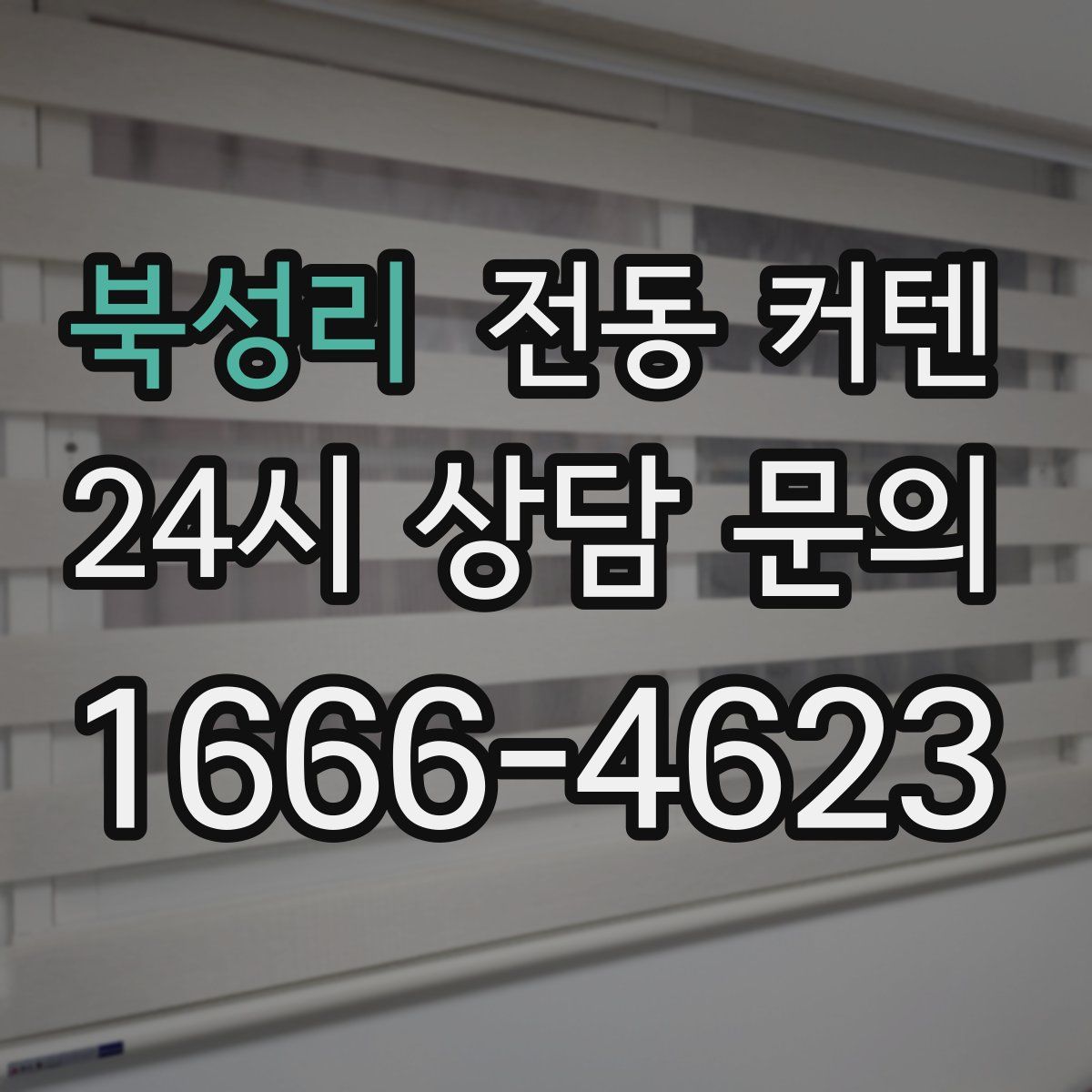 북성리 전동 커텐