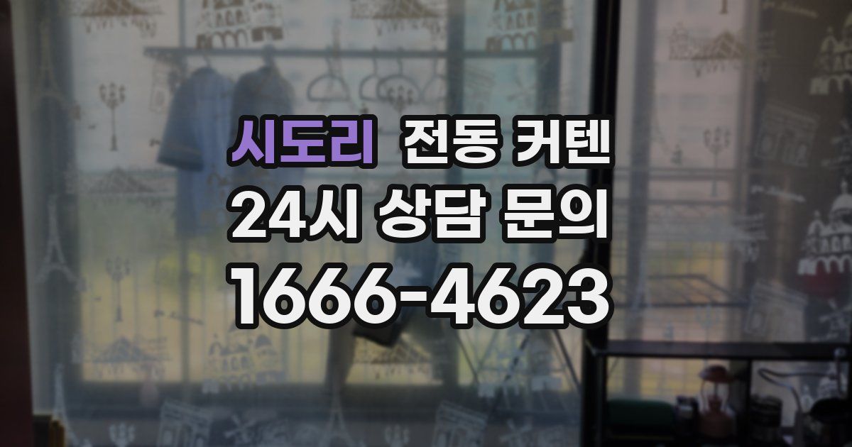 시도리 전동 커텐