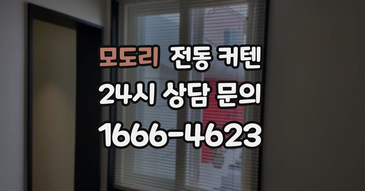 모도리 전동 커텐