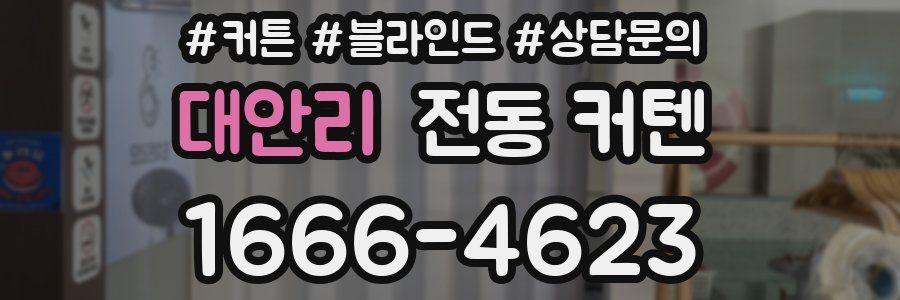대안리 전동 커텐