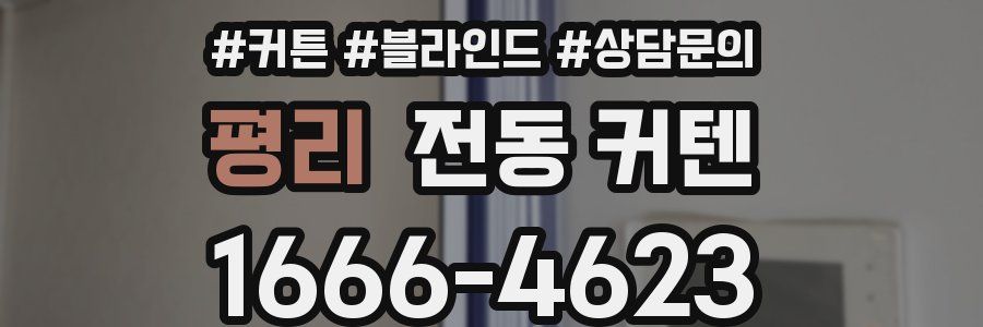 평리 전동 커텐
