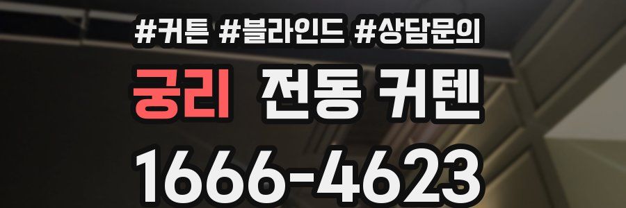 궁리 전동 커텐