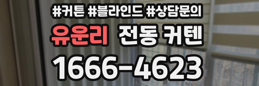 유운리 전동 커텐