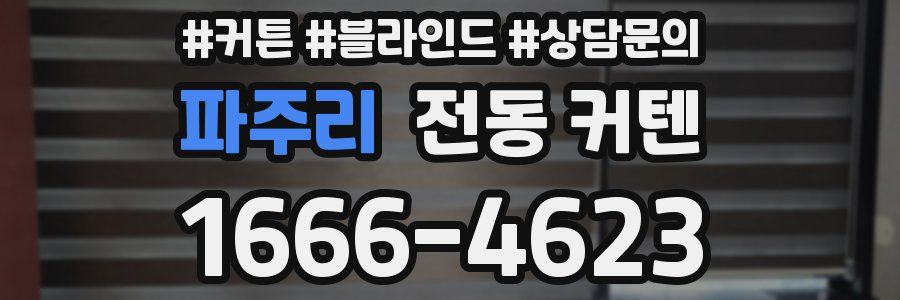파주리 전동 커텐
