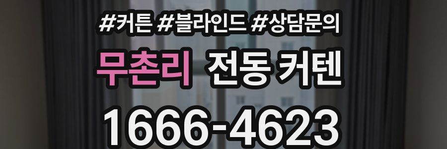 무촌리 전동 커텐