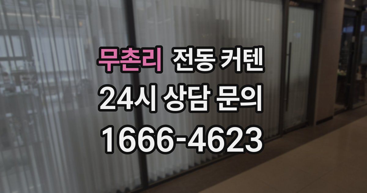 무촌리 전동 커텐