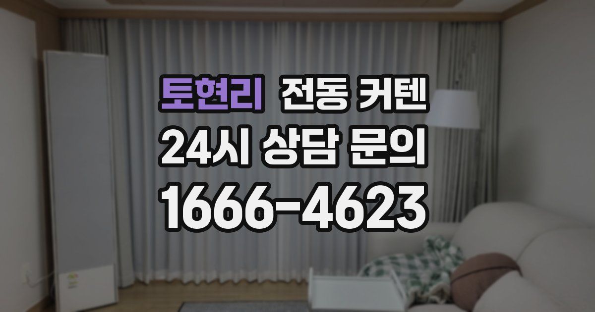 토현리 전동 커텐