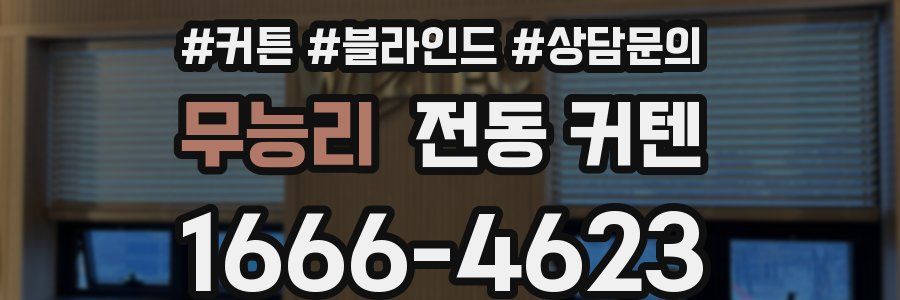 무능리 전동 커텐