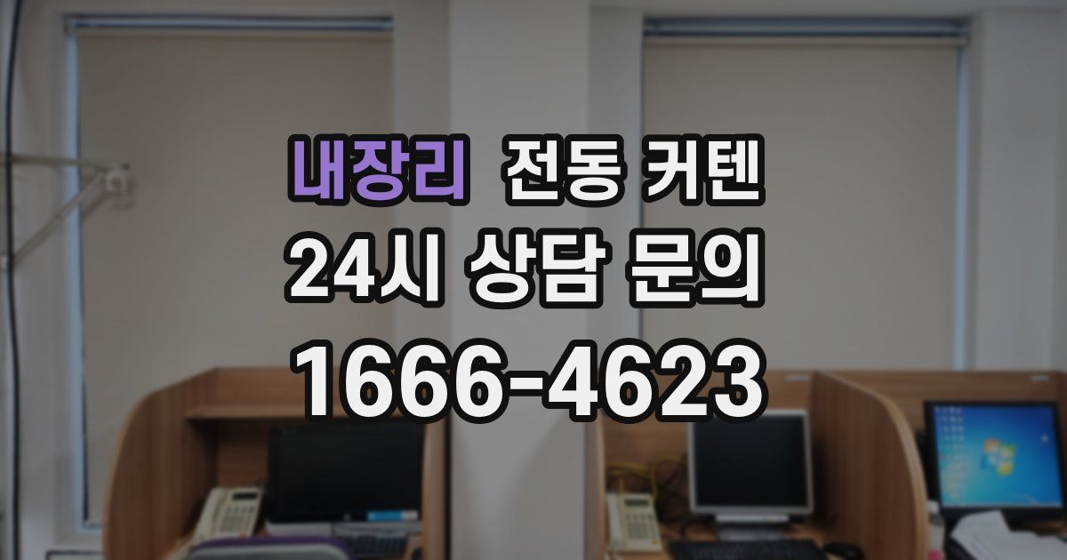 내장리 전동 커텐