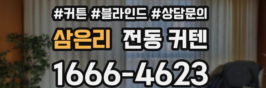 삼은리 전동 커텐