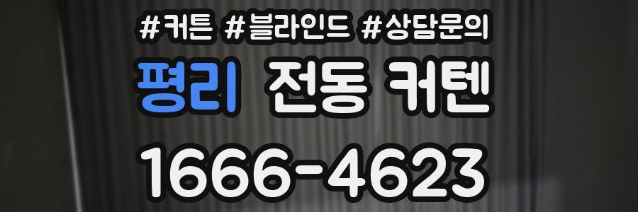 평리 전동 커텐