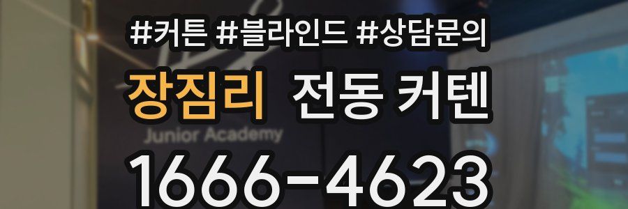 장짐리 전동 커텐