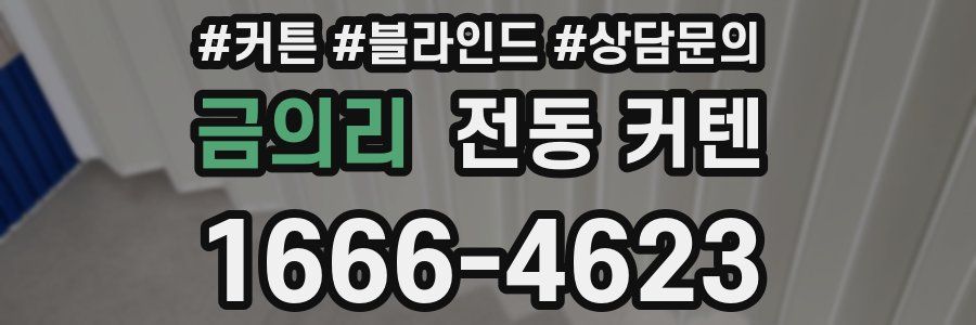 금의리 전동 커텐
