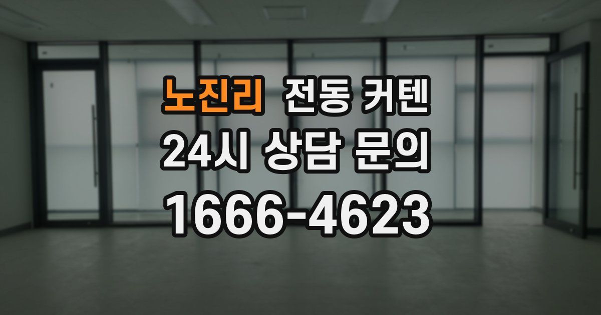 노진리 전동 커텐