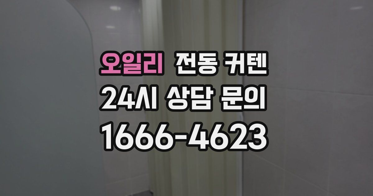 오일리 전동 커텐
