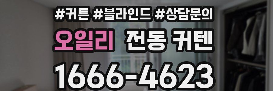 오일리 전동 커텐