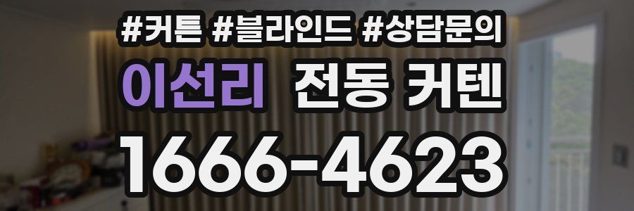 이선리 전동 커텐