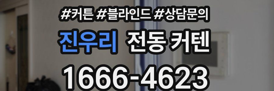 진우리 전동 커텐