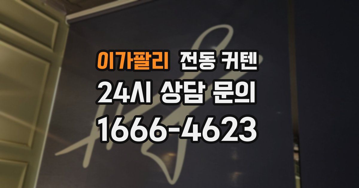 이가팔리 전동 커텐