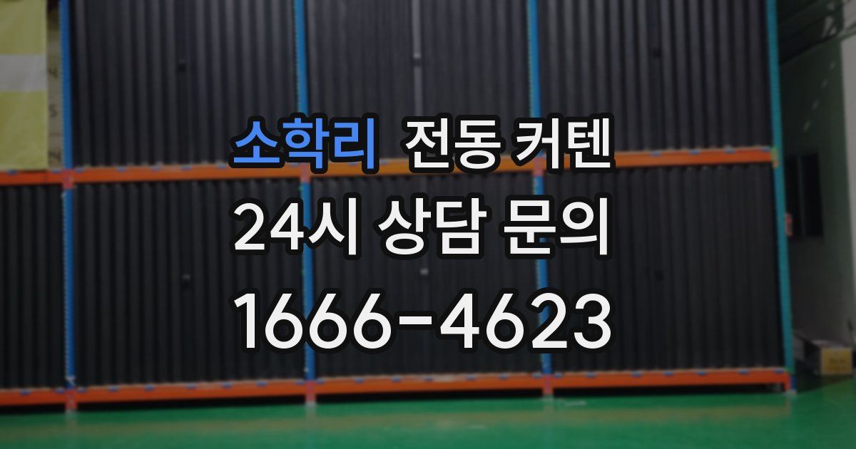 소학리 전동 커텐