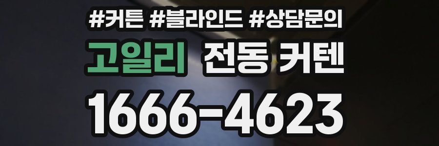 고일리 전동 커텐