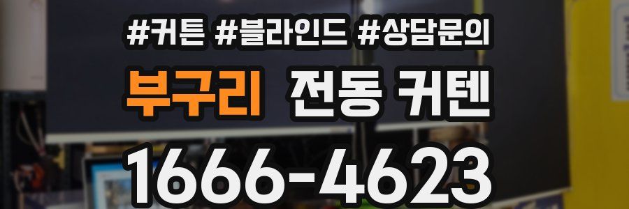 부구리 전동 커텐