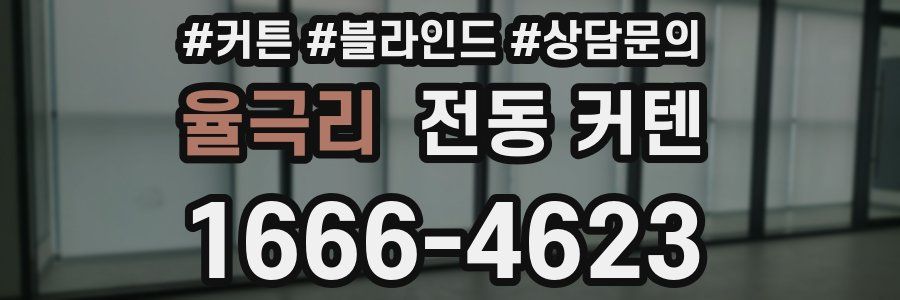 율극리 전동 커텐
