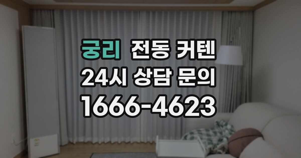궁리 전동 커텐