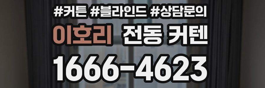 이호리 전동 커텐