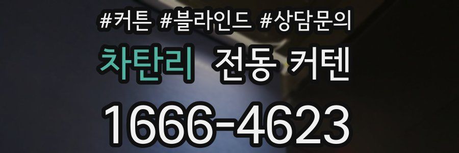 차탄리 전동 커텐
