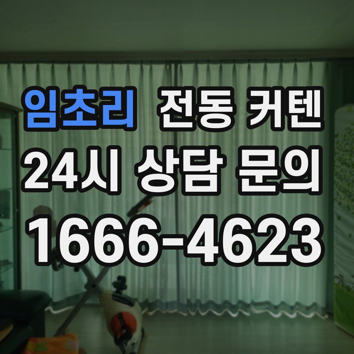 임초리 전동 커텐