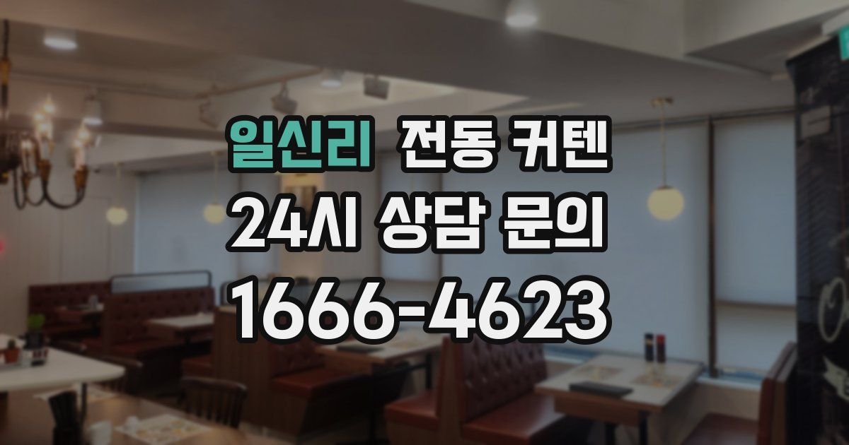 일신리 전동 커텐