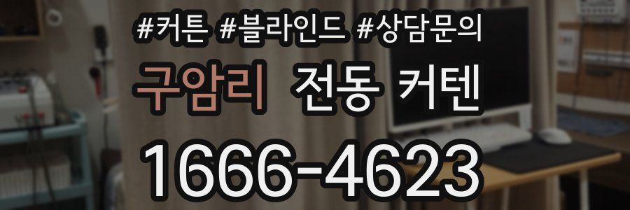 구암리 전동 커텐