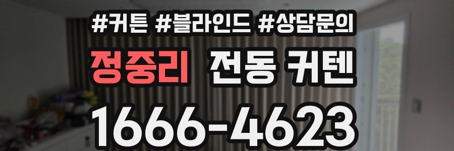 정중리 전동 커텐