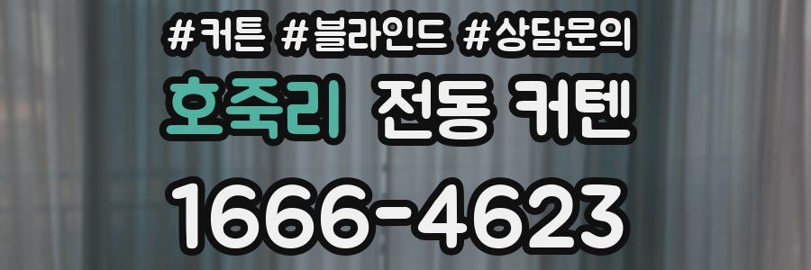 호죽리 전동 커텐