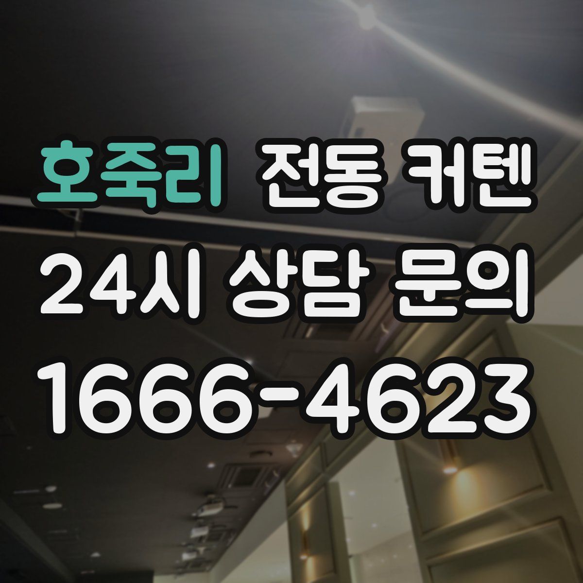 호죽리 전동 커텐