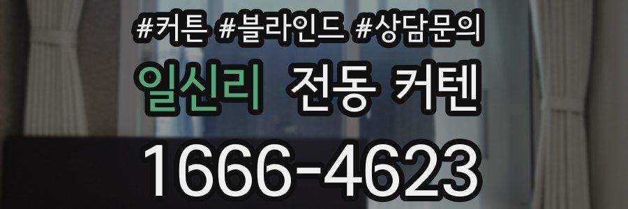 일신리 전동 커텐