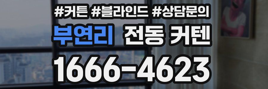 부연리 전동 커텐