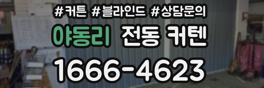 야동리 전동 커텐