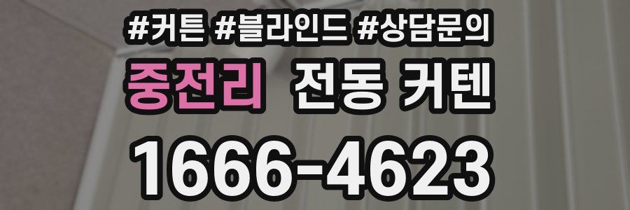 중전리 전동 커텐
