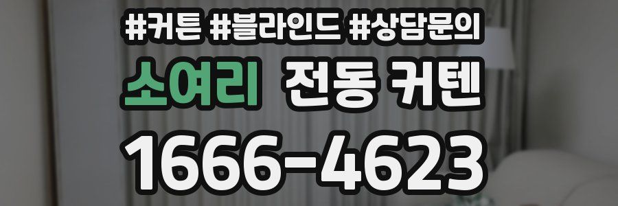 소여리 전동 커텐