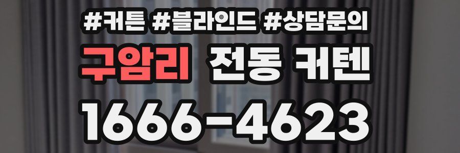 구암리 전동 커텐