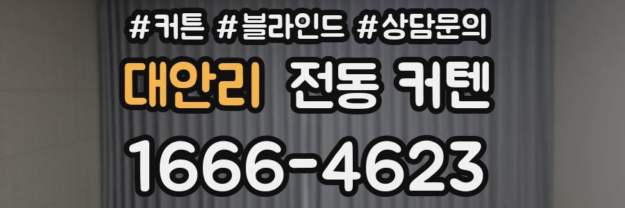 대안리 전동 커텐
