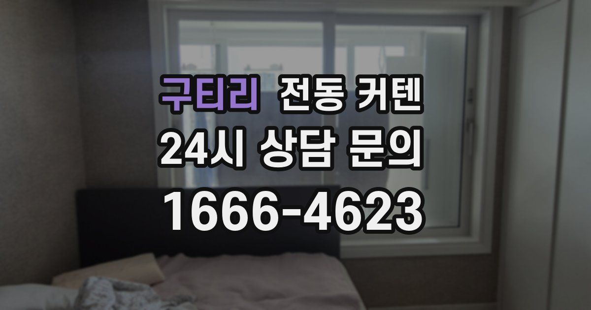구티리 전동 커텐