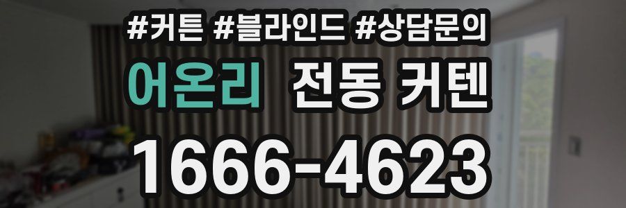 어온리 전동 커텐