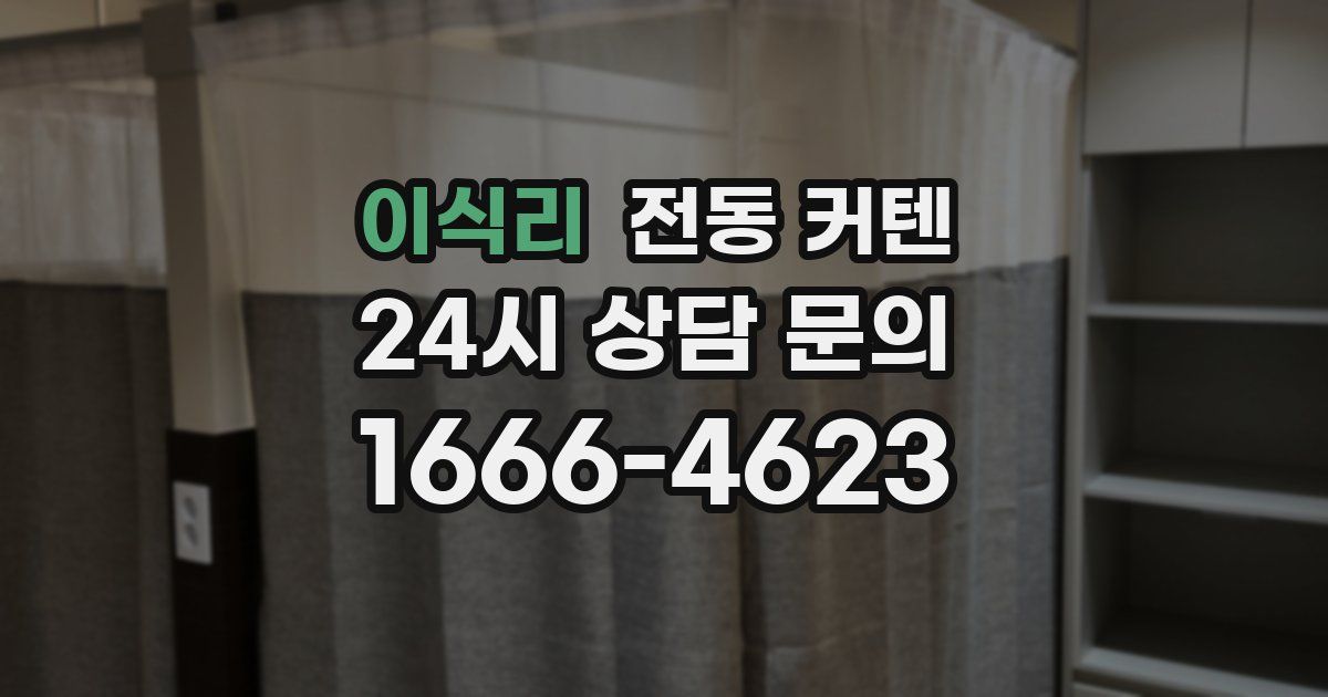 이식리 전동 커텐