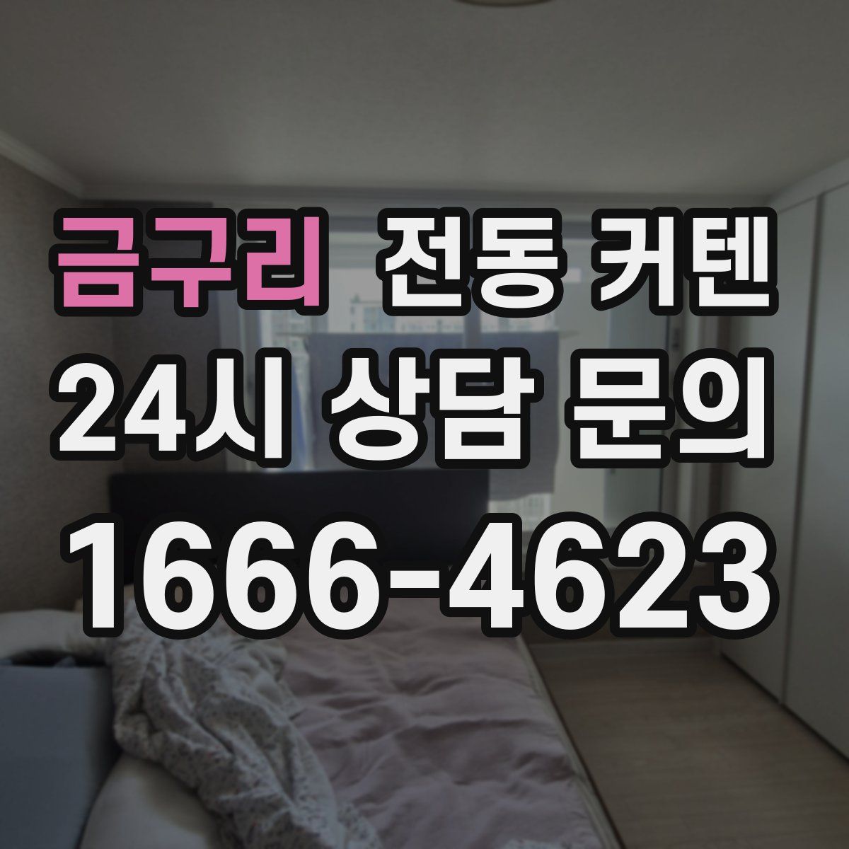 금구리 전동 커텐