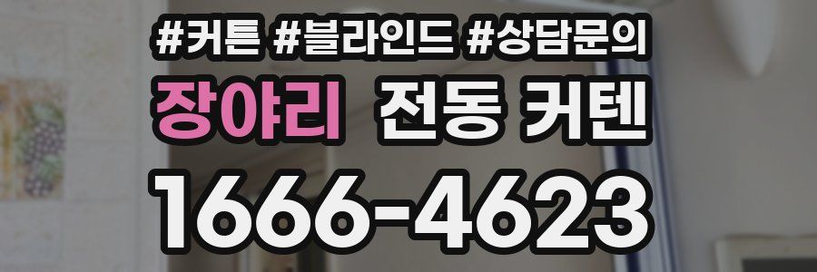 장야리 전동 커텐