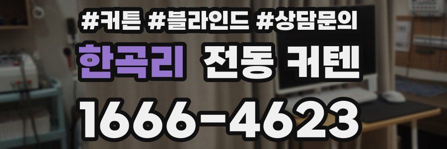 한곡리 전동 커텐