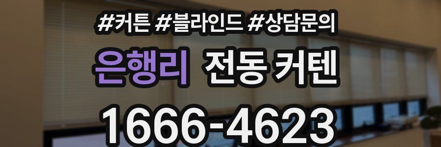 은행리 전동 커텐